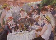 Pierre-Auguste Renoir Lucheon of the Boating Party Spain oil painting artist
